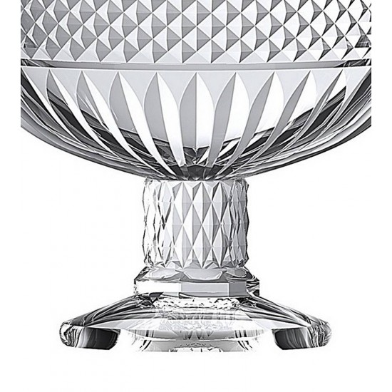 Taça 10,7cm Altura Por 12cm Diâmetro Para Sobremesa Palace Em Cristal Ecológico